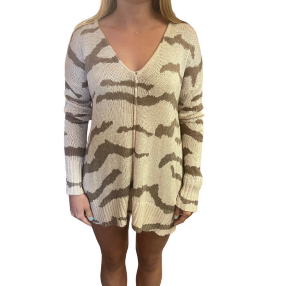 By Together Animal Print Sweater